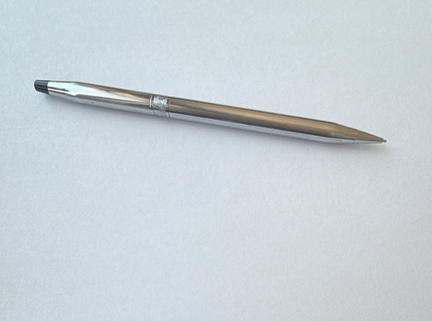 CROSS CHROME MECHANICAL PENCIL SHELL DESIGN