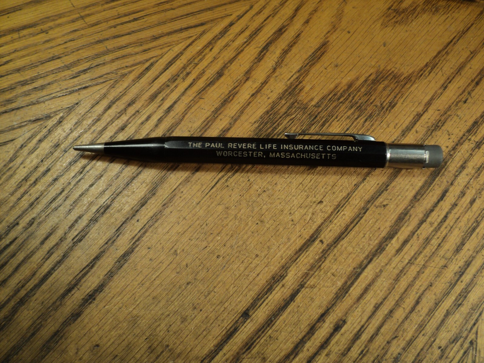 Vintage Autopoint Mechanical Pencil Paul Revere Life Insurance Worcester MA B