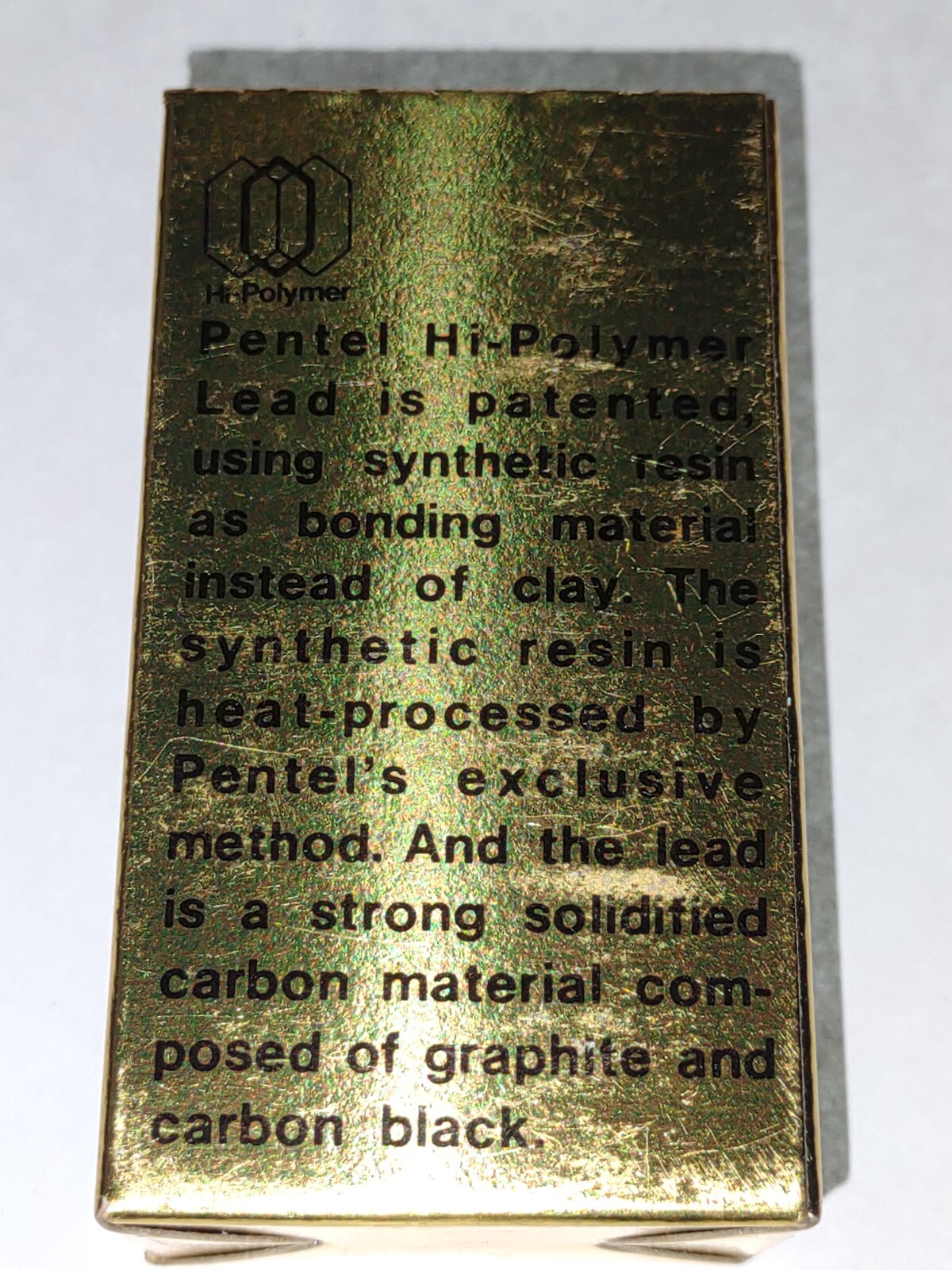 ONE Tube Pentel Mechanical Pencil Refill Lead 0.9mm HB Hi-Polymer 15pcs Per Tub