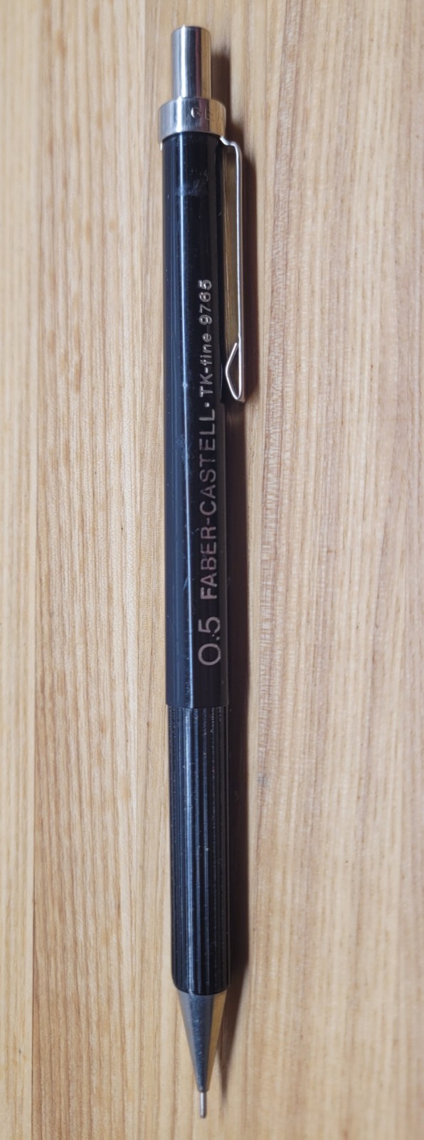 Vintage Faber Castell 0.5 mm TK Fine 9765 Mechanical Pencil Black Barrel Germany