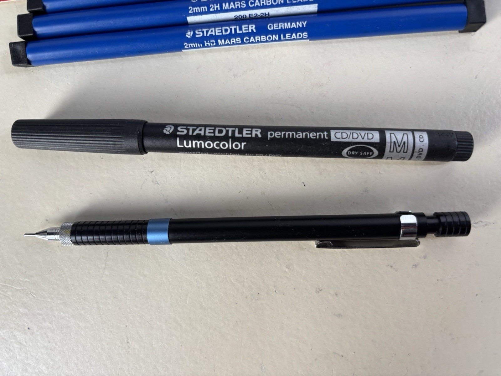 Staedtler 925 Drafting Pencil .7mm Korea Black Bundle Lot Lead