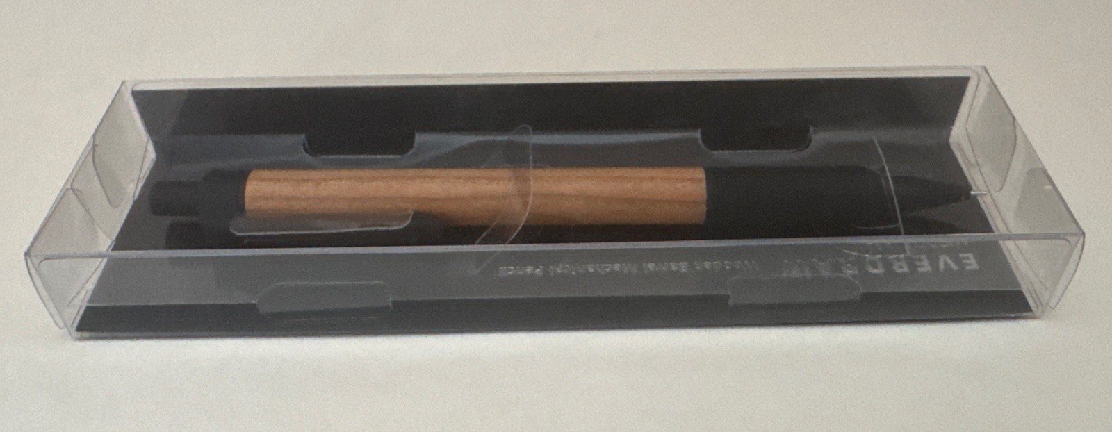 Luddite EverDraw Wood Mechanical Pencil 0.5mm Cherry Made In Japan LDW-MP4CW-05