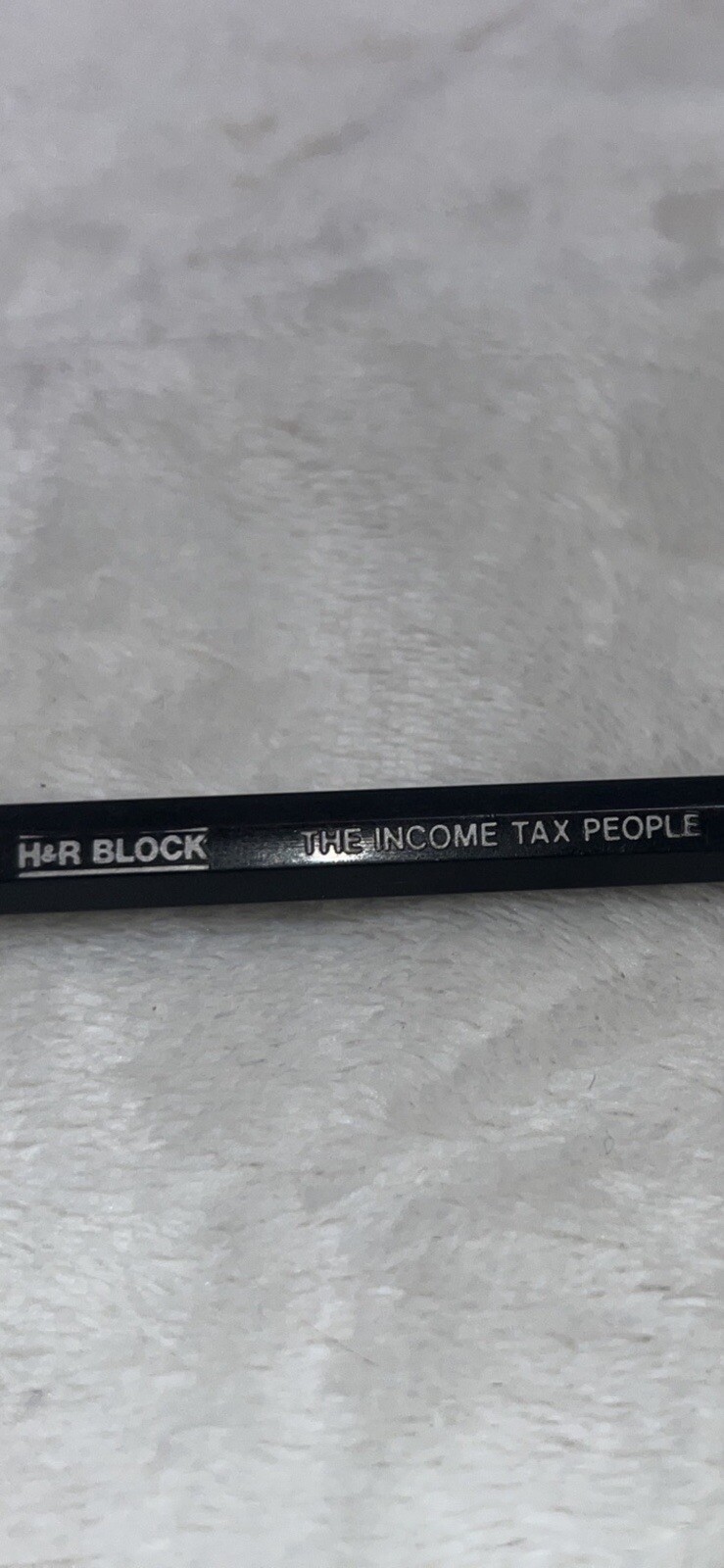 Vintage H & R Block Mechanical Pencil – ‘The Income Tax People’