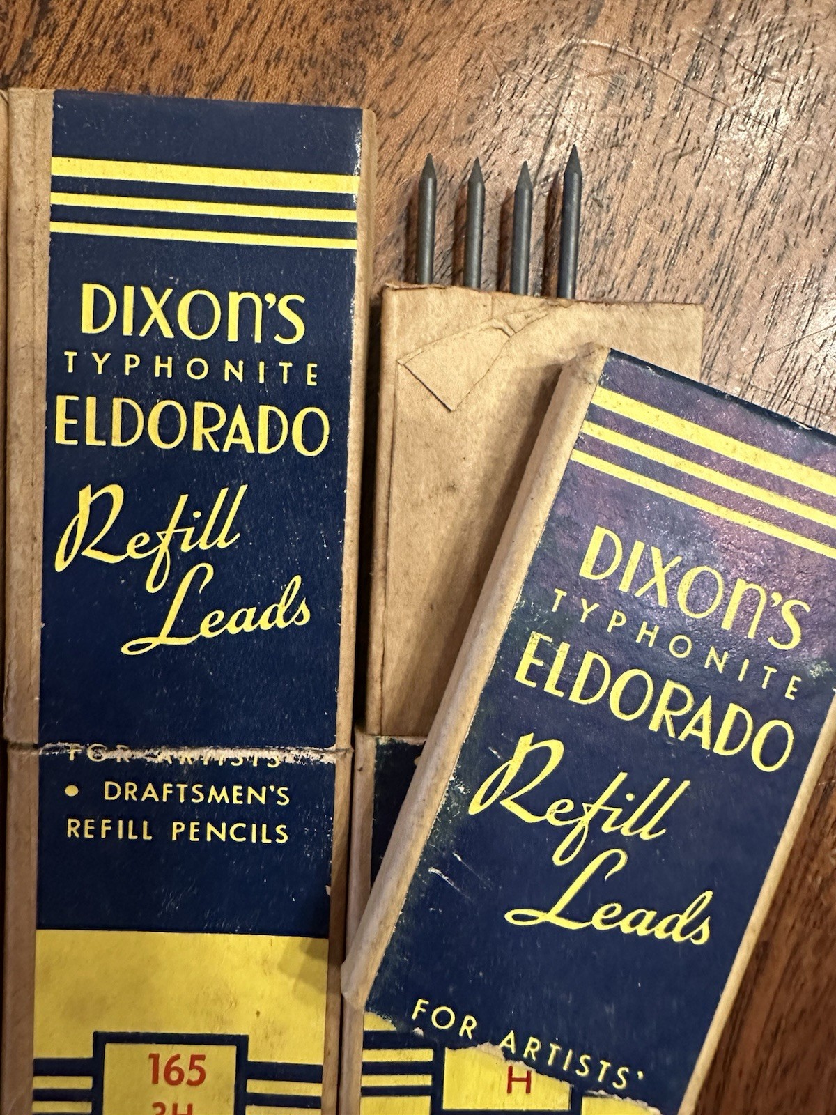 Vintage Dixon’s Typhonite Eldorado Refill Leads 165 Half Dozen Leads Sealed