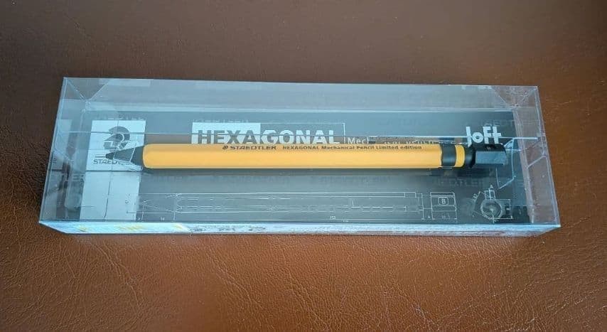 STAEDTLER Hexagonal Mechanical Pencil 0.5mm Yellow Limited Edition LOFT Japan