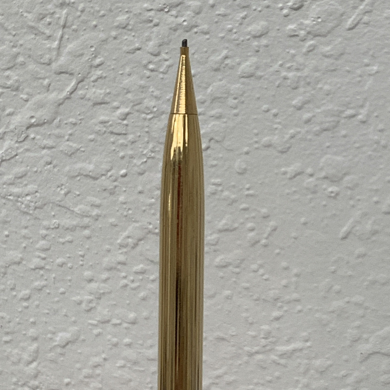 VINTAGE SHEAFFER GOLD FILLED MECHANICAL PENCIL Crown USA RARE * needs Lead
