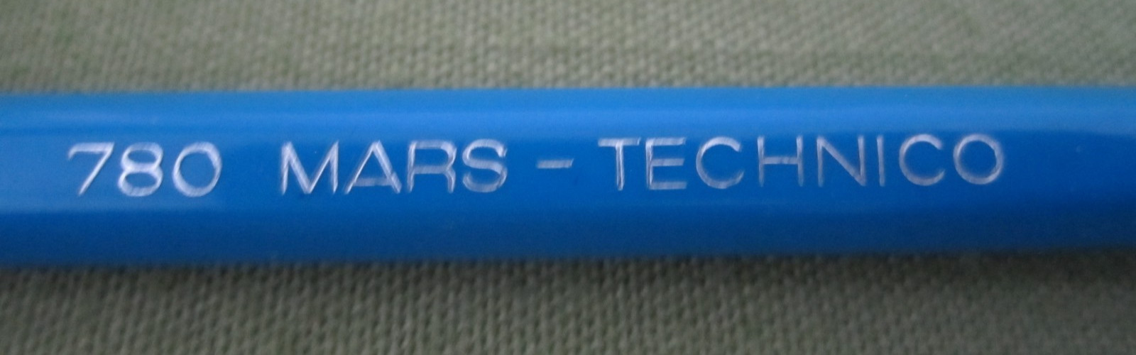 Vtg Staedtler Mars Technico Lumograph Drafting Pencil 780 782 4B HB Blue Germany