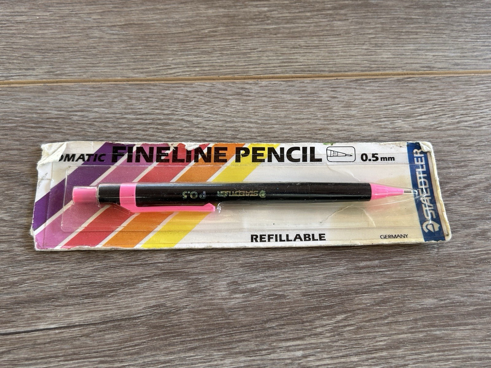 Vintage Staedtler Germany Fineline P05 Mechanical Pencil 0.5mm New NOS