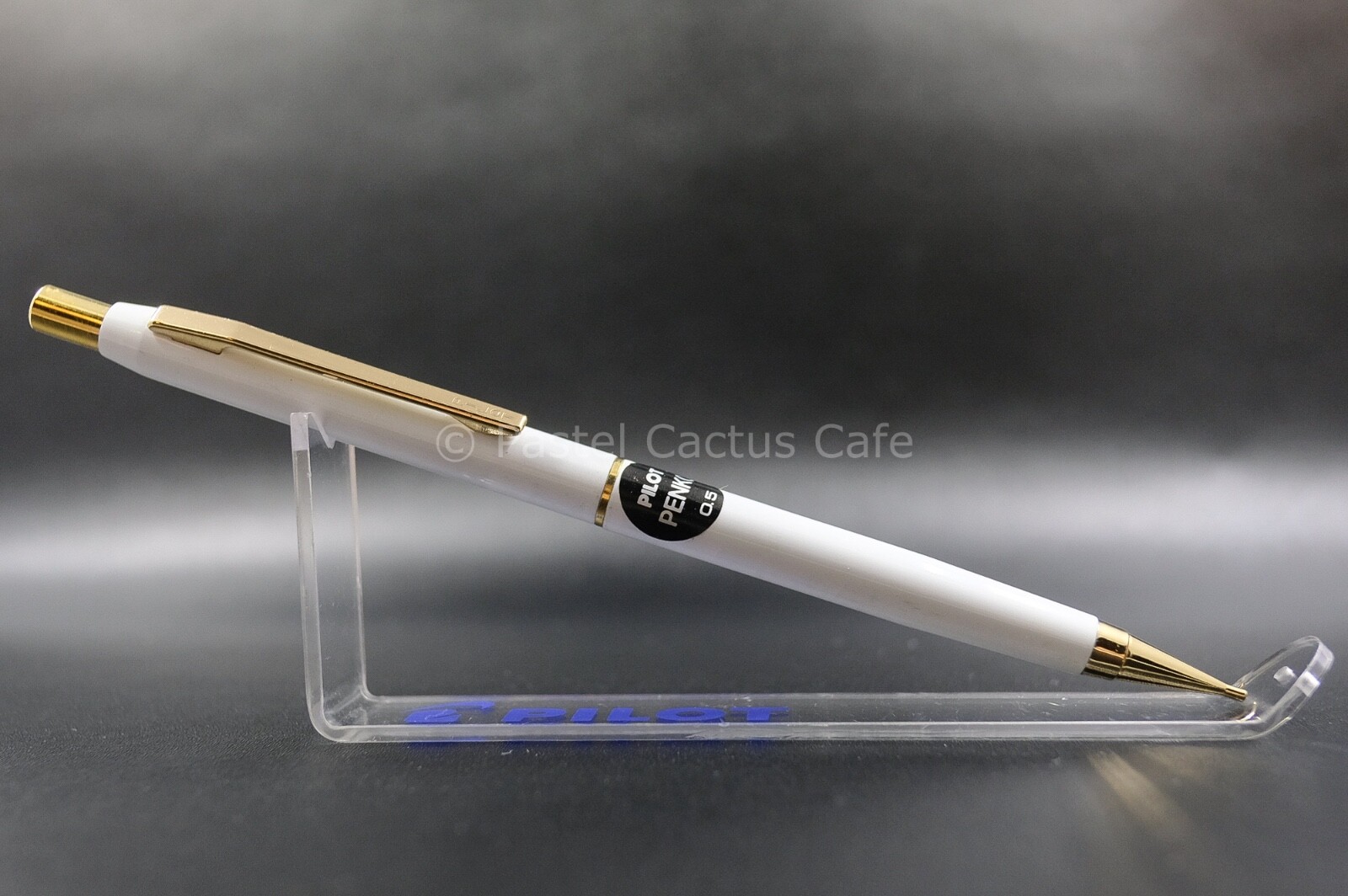 Pilot H “Penko” White 0.5mm Mechanical Pencil 1980s Vintage NOS Rare Collectible