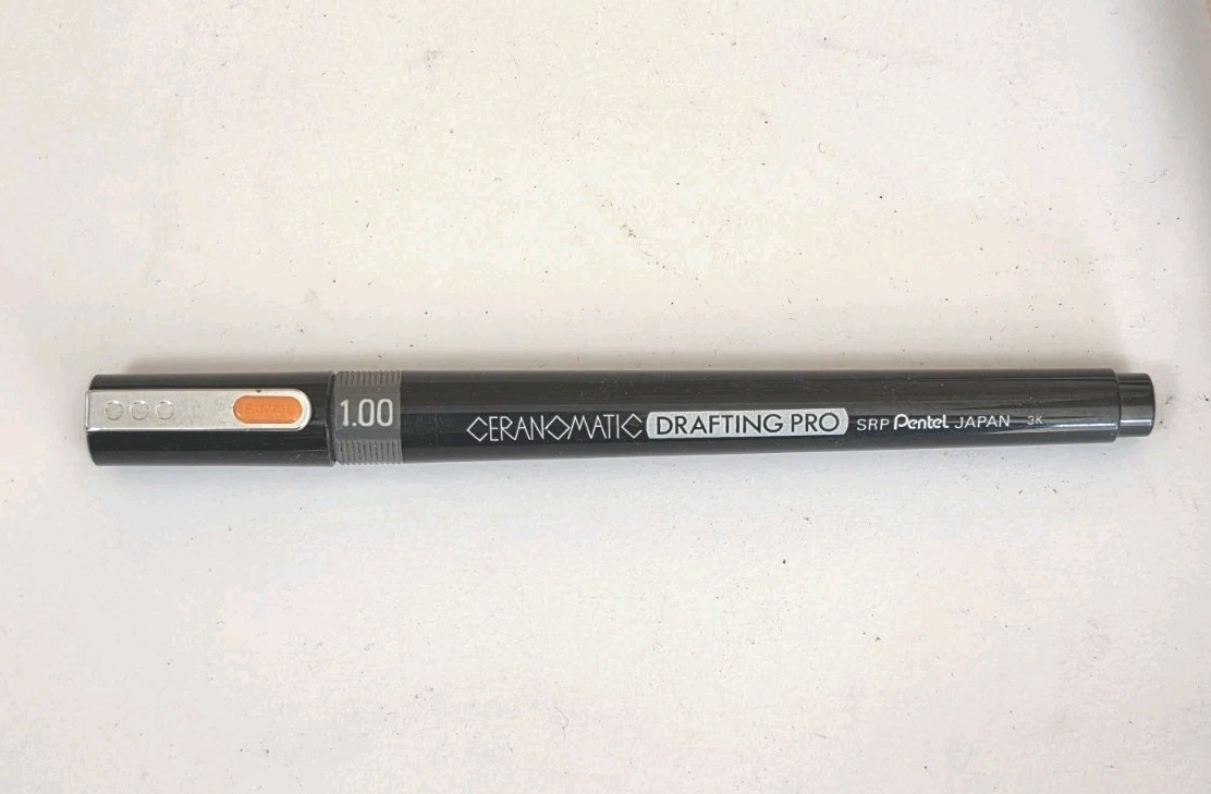 Pentel Ceranomatic 1.0 Drafting Pro Liner Pen SRP 3k