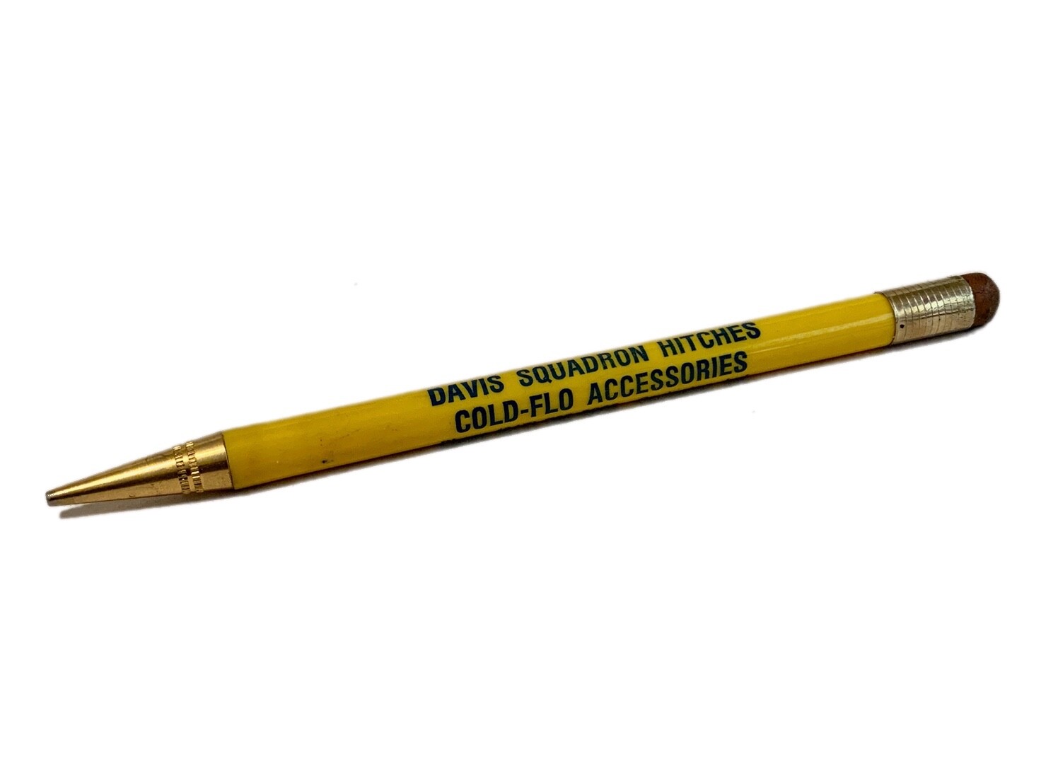 Vintage Rare USA Davis Squadron Hitches Promo Ready Riter TTO Mechanical Pencil