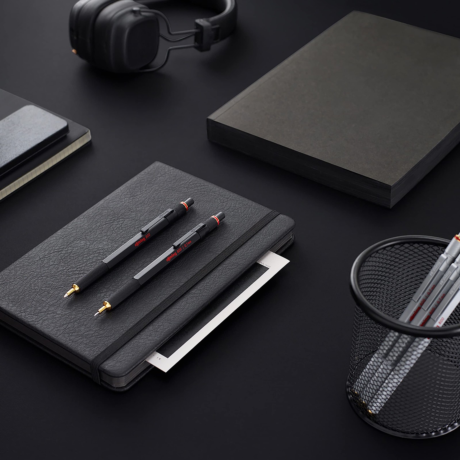 Rotring 800 Mechanical Pencil | 0.5 Mm | Black Metal Barrel