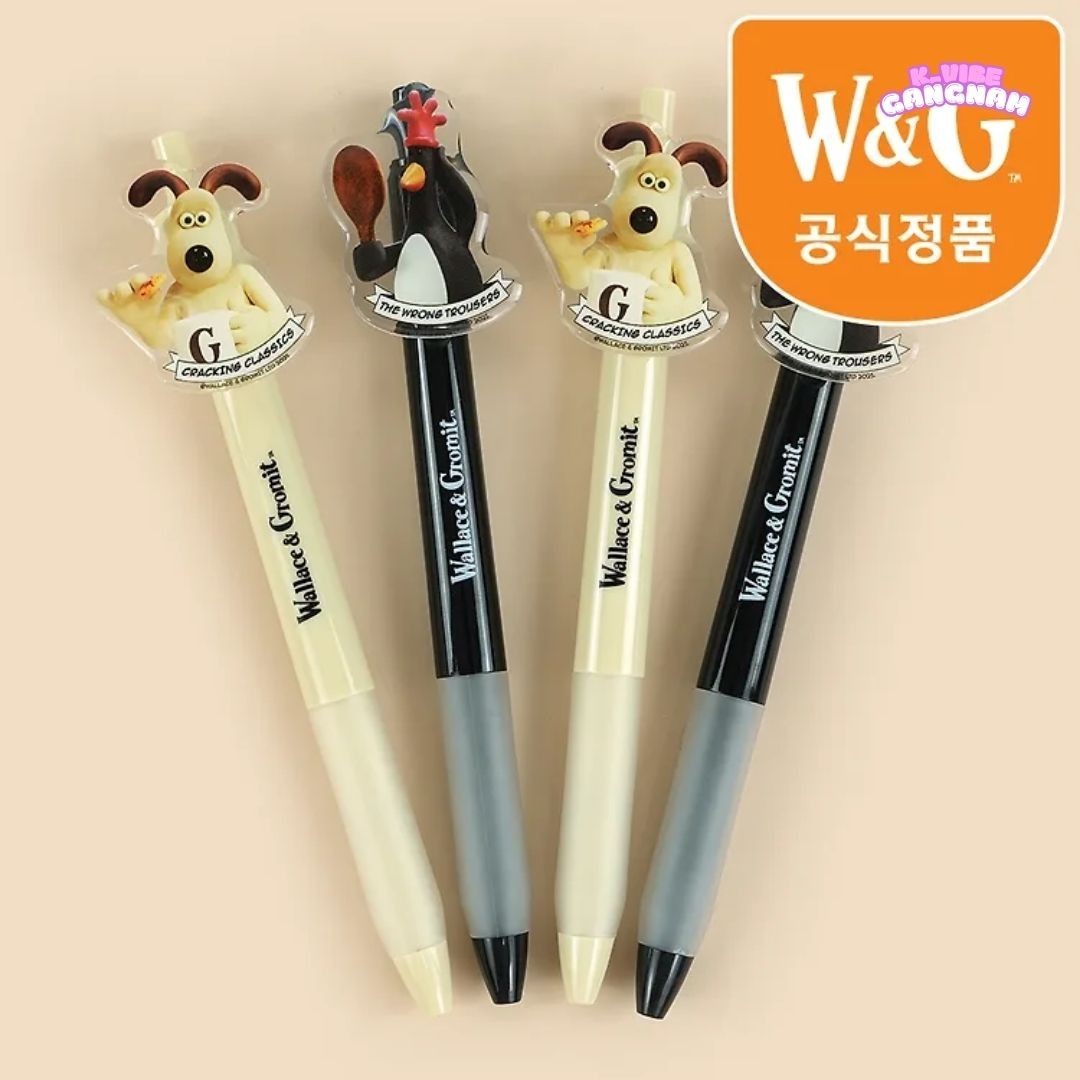 Wallace & Gromit Acrylic Charm Mechanical Pencil 0.5mm Full Box 20pcs