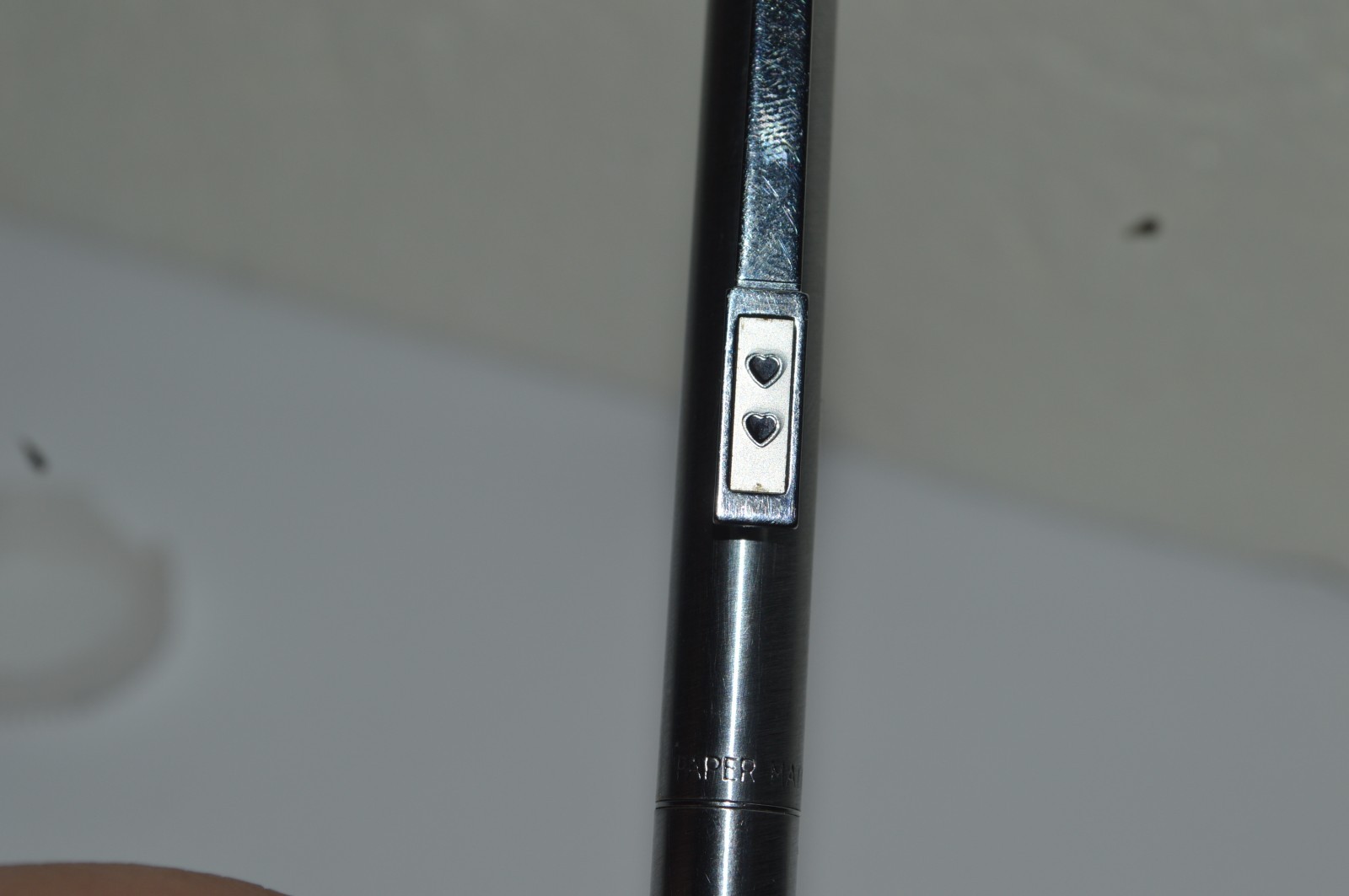 Paper Mate Profile # 2 Regular Grip Mechanical Pencil St Steel 0.9mm 1980’s USA