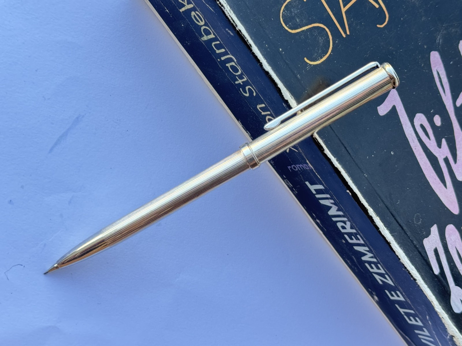 Sterling Silver 925 Mechanical Pencil 0.5mm In Very Good Condition