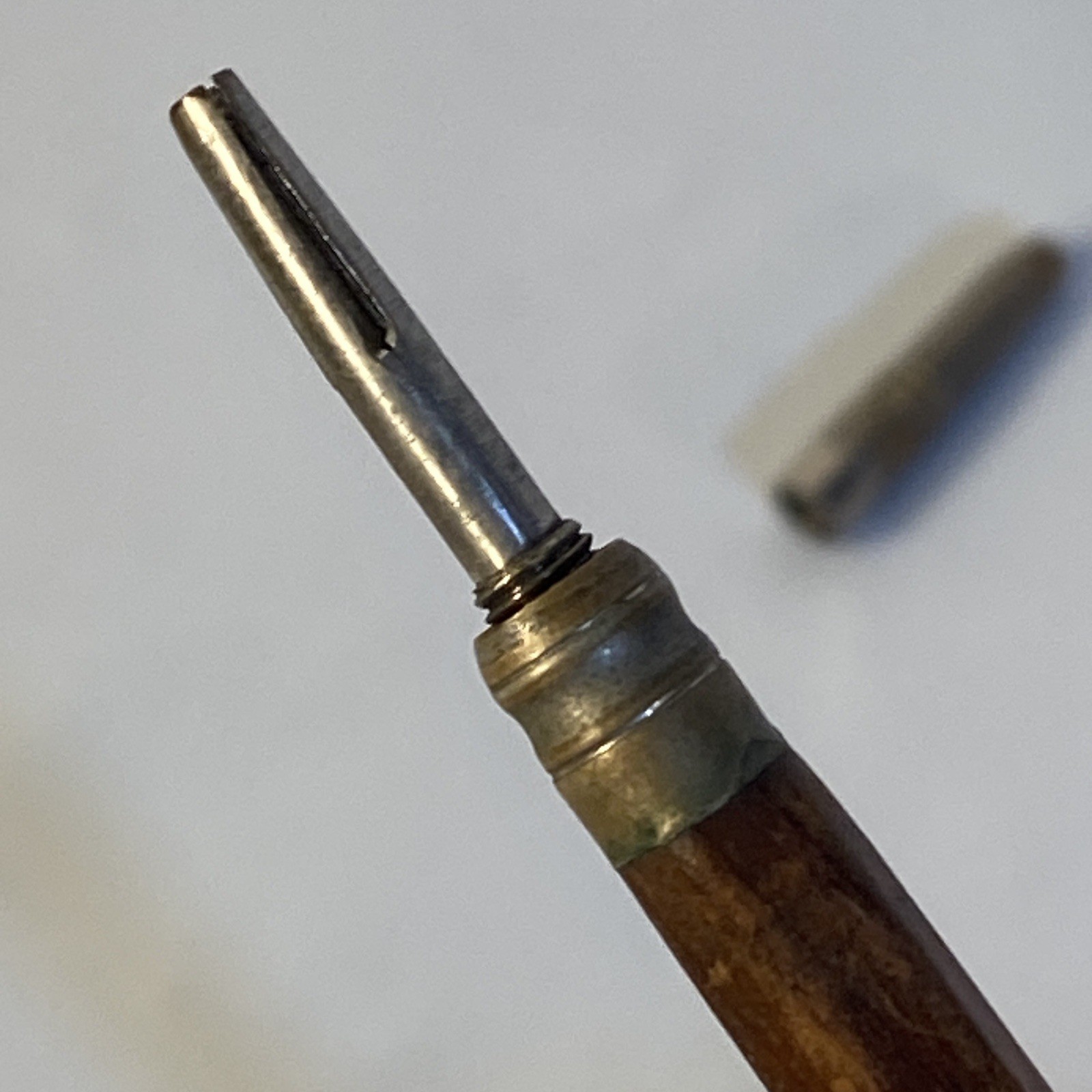 Antique A.W. Faber Wood Mechanical Pencil