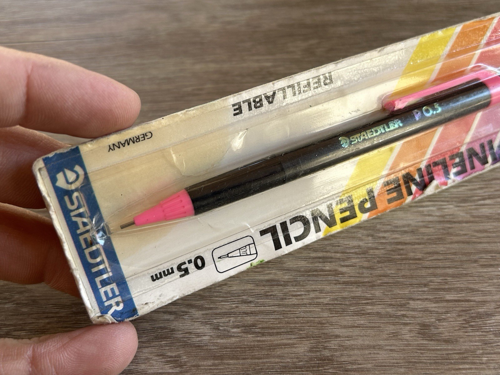 Vintage Staedtler Germany Fineline P05 Mechanical Pencil 0.5mm New NOS