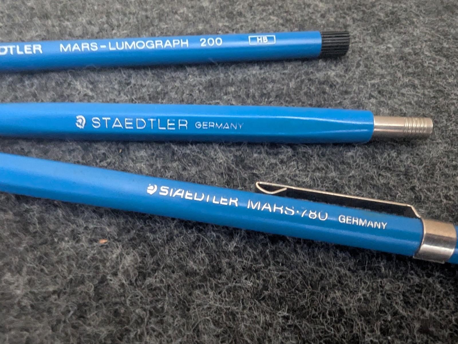 vintage staedtler mars technico 780 + 782 GERMANY drafting pencil
