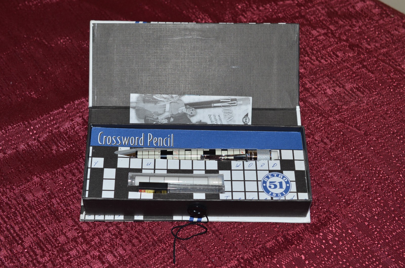 Retro 51 1951 Tornado Crossword Puzzle Pencil new in box