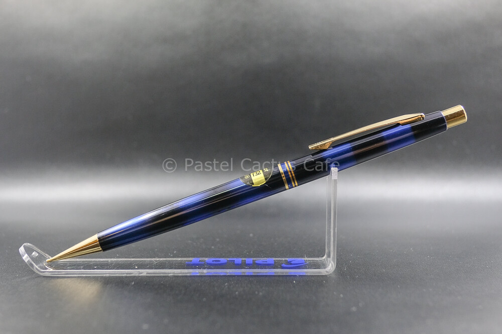 Pilot H “Modern Duet” Blue 0.5mm Mechanical Pencil 1980s Vintage NOS Rare