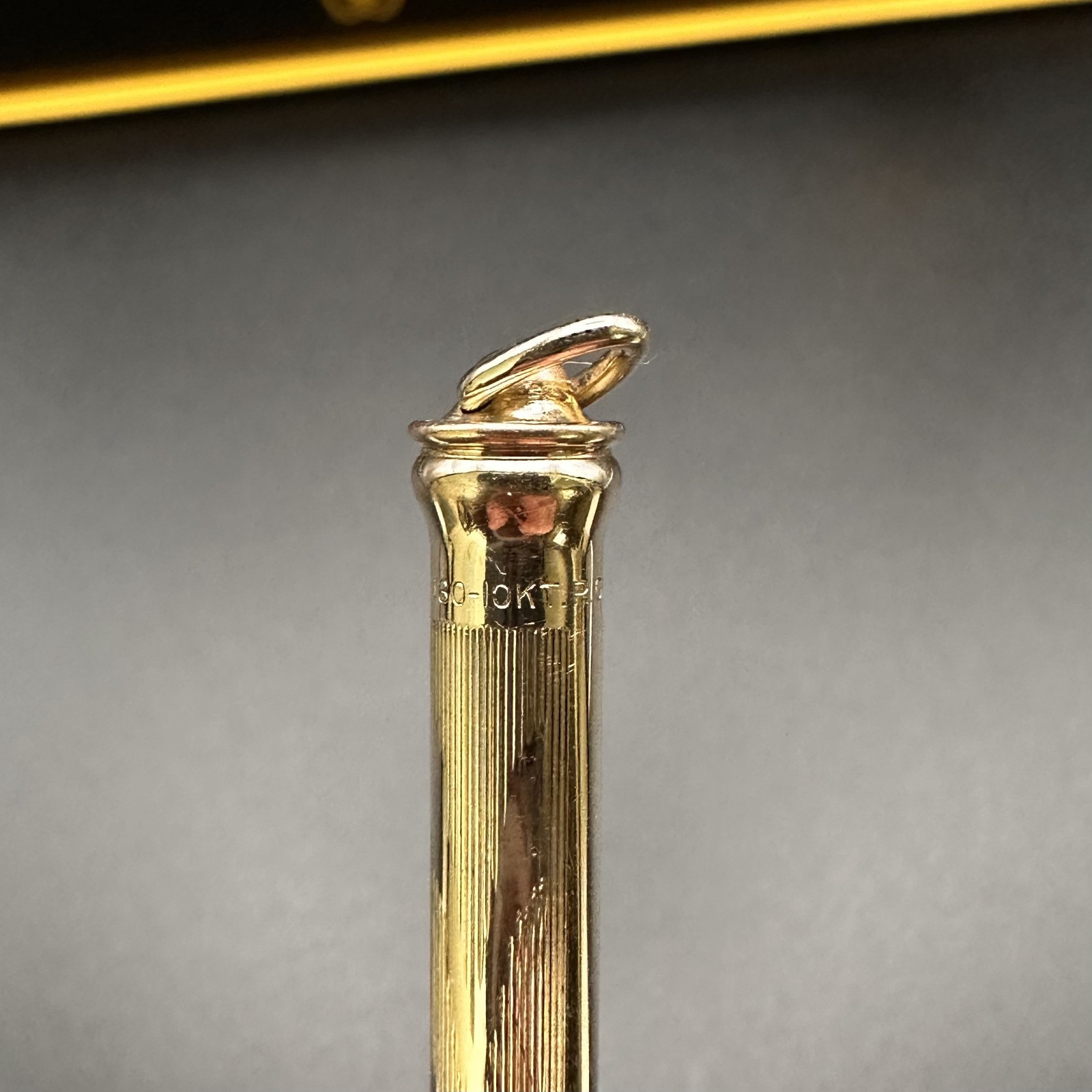 Vintage Cross Ringtop Mini Mechanical Pencil, 1/30 10K Gold Filled, c. 1920, USA