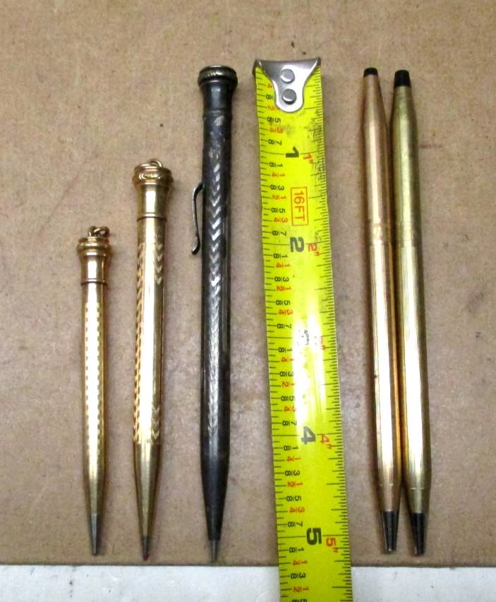 Wahl Eversharp Gold Filled Mechanical Pencil Vintage Engraved SET OF 3 & MORE **