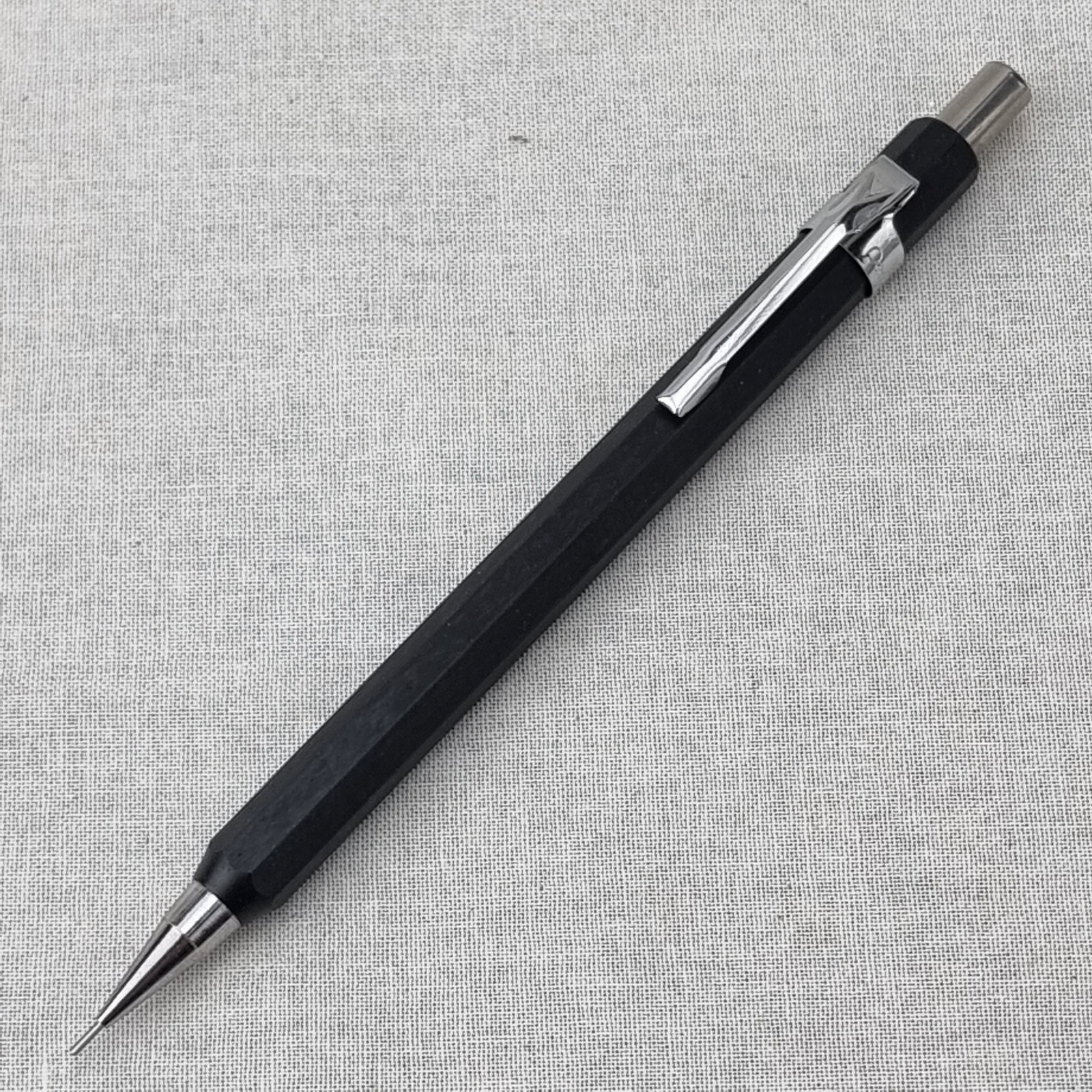 Hand Crafted Pentel P-205 Mechanical Pencil with Octagonal Wood Barrel