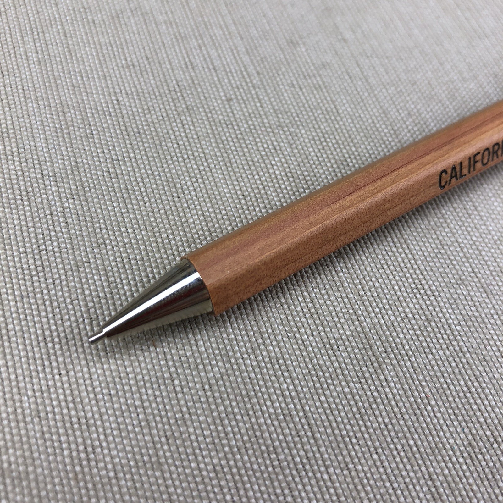 CalCedar Wood Cased Mechanical Pencil California Cedar Limited Sample Run