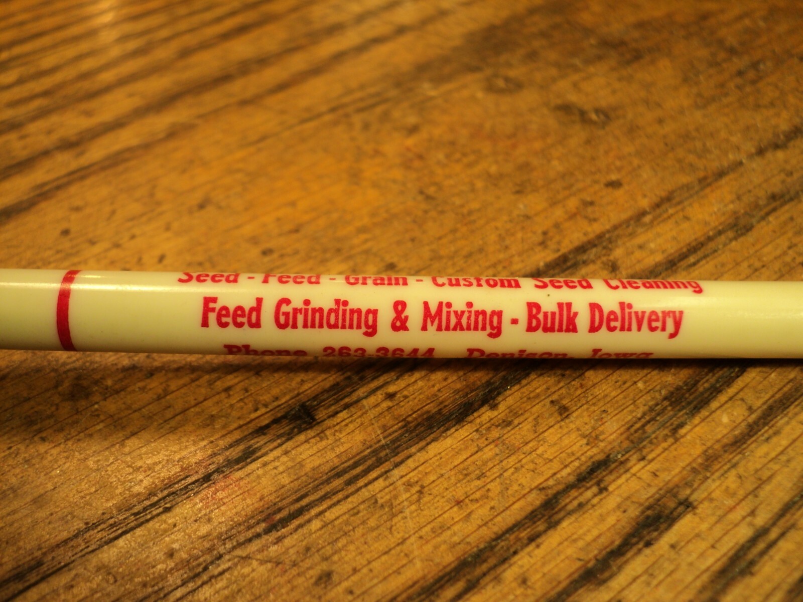Vintage Readyriter Mechanical Pencil Advertising Denison Seed Co Inc Denison Ia
