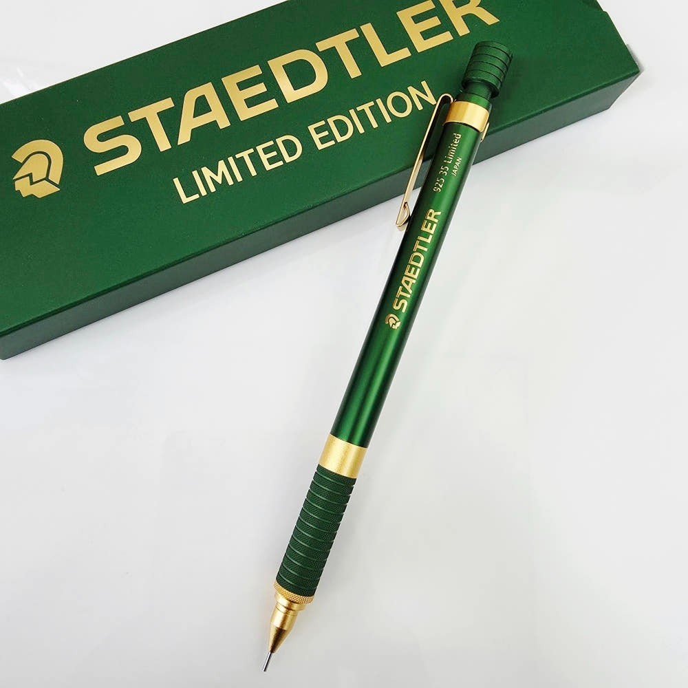 Staedtler 925 35 Sekaido Gold & Green Limited Edition 0.5mm Discontinued Pencil