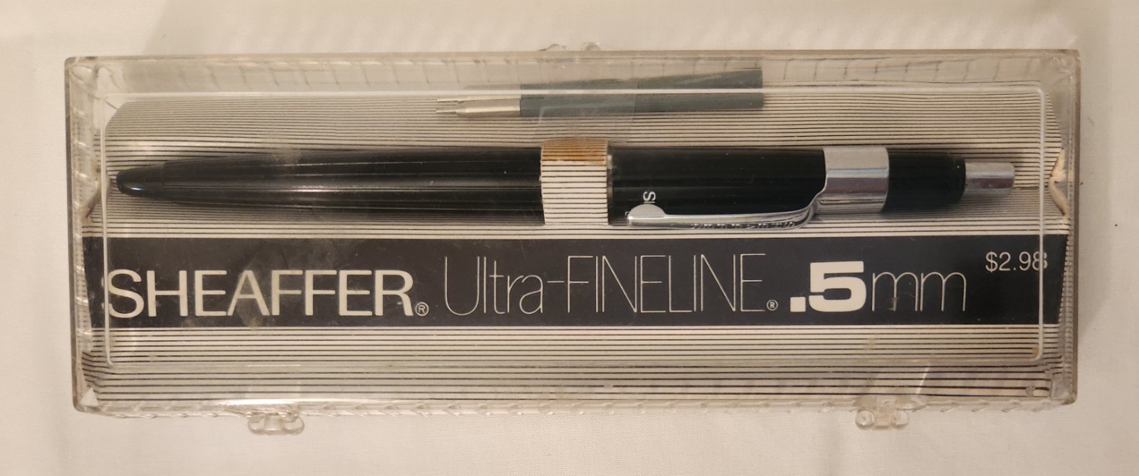 VINTAGE SHEAFFER ULTRA FINELINE MECHANICAL CLUCH PENCIL .5mm w/refills NEW