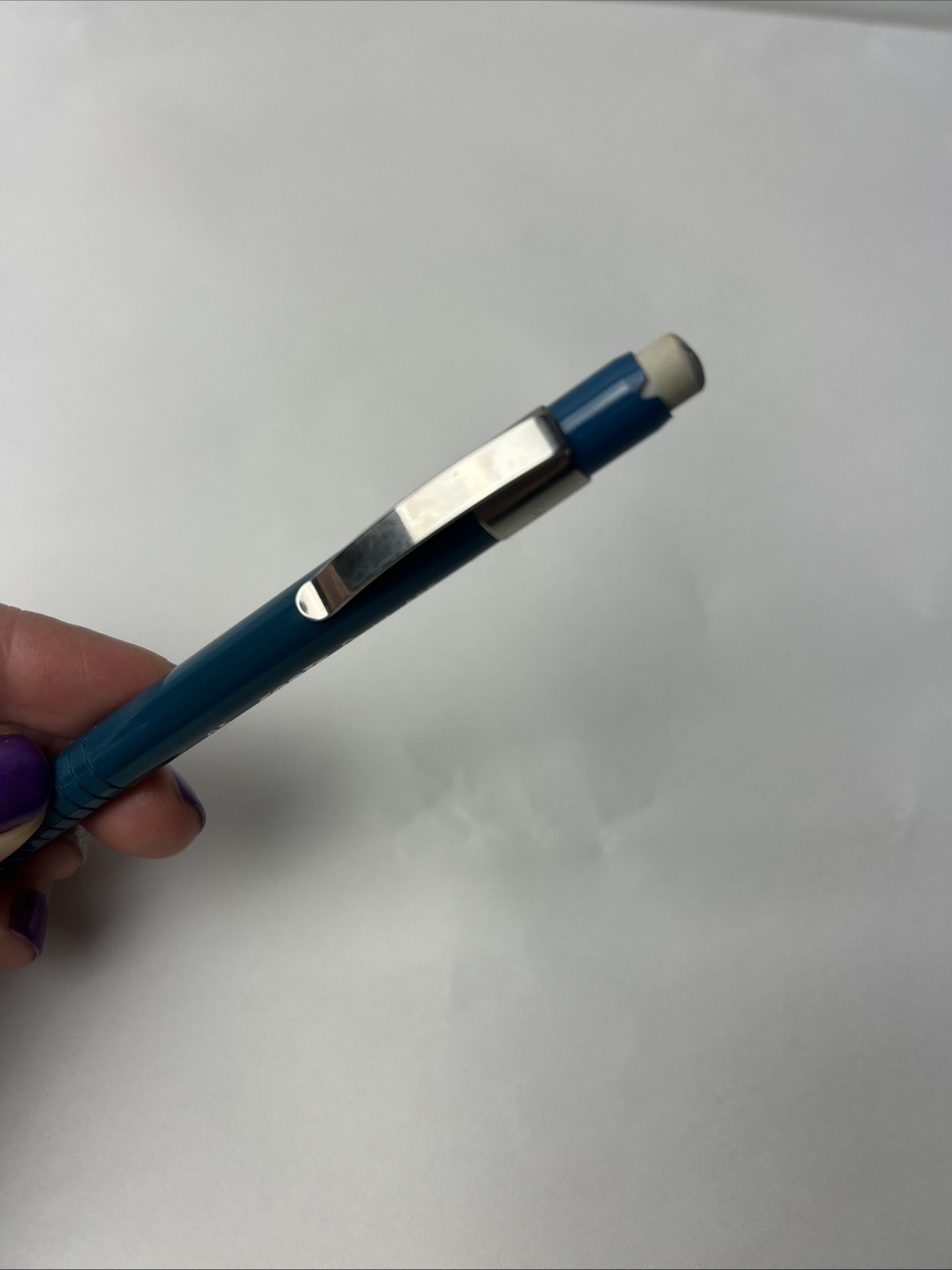 Vintage Pentel Forte A55 0.5 mm Blue Mechanical Pencil Discontinued Vintage