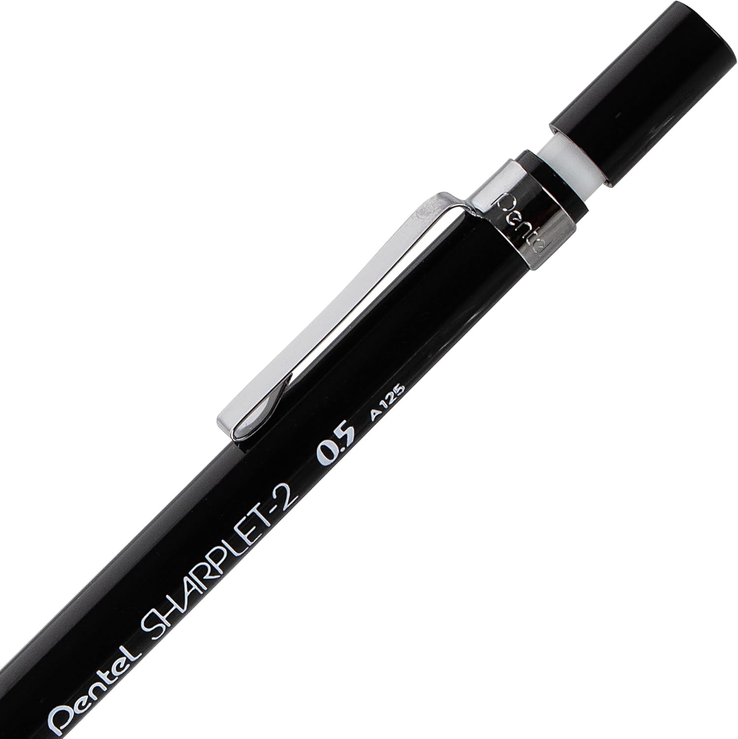 Pentel Sharplet-2 Automatic Pencil, 0.5mm, Black, 1 Count (Pack of 1), Black