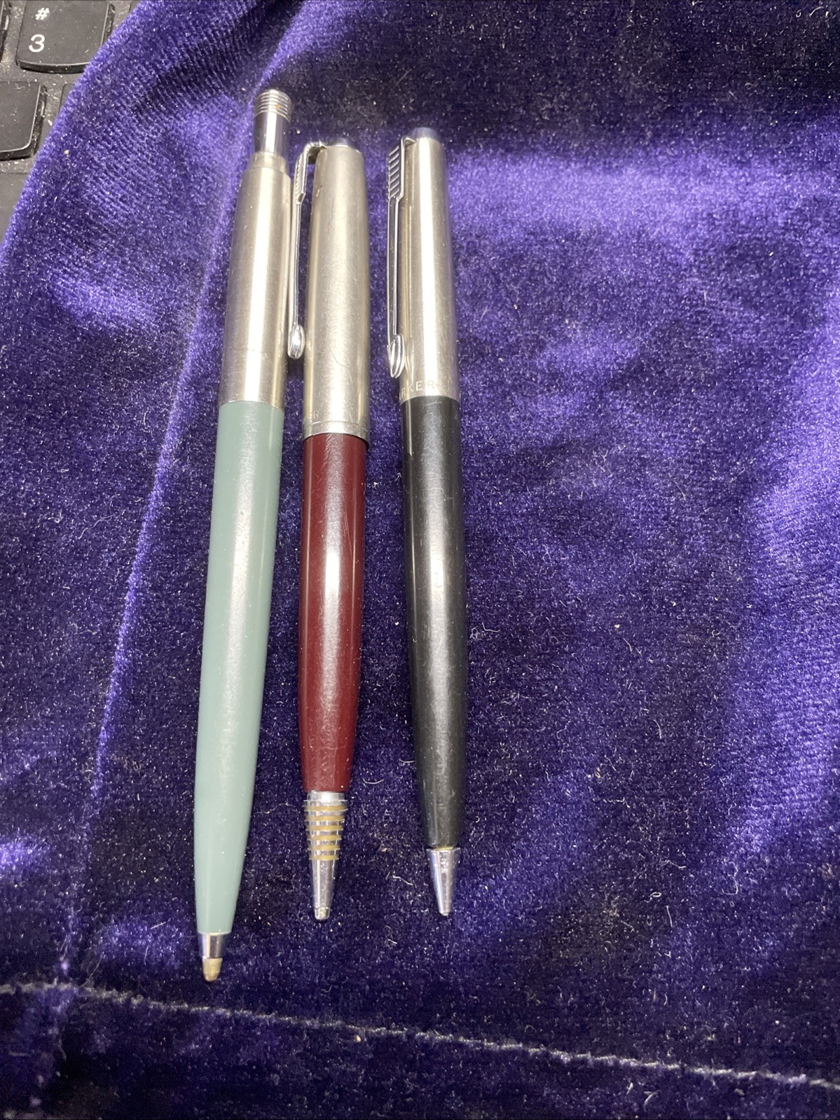 THREE VINTAGE PARKER MECHANICAL PENCILS – USA