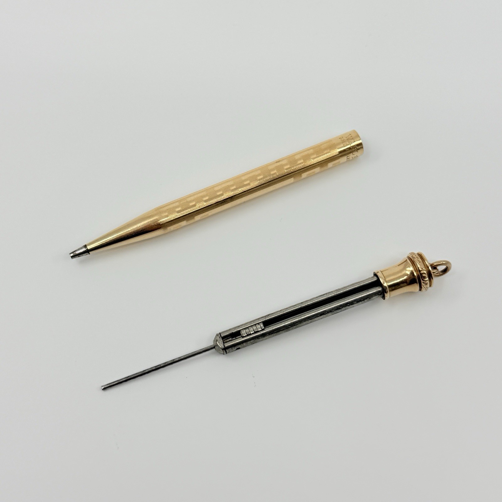 Vintage 1920s Wahl Eversharp Gold Filled Ring Top Mechanical Pencil USA