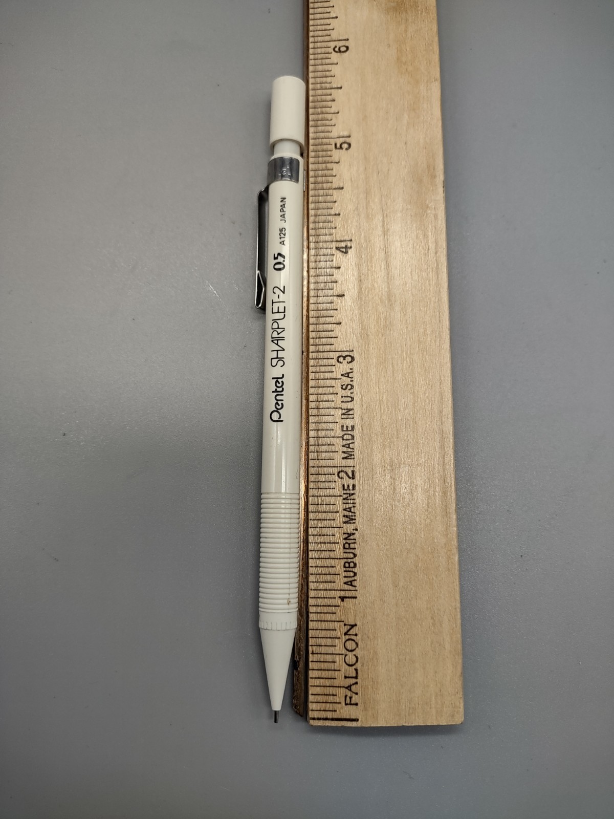 Vtg Pentel A125 Sharplet‑2 Mechanical Pencil 0.5mm – Classic White Barrel. JAPAN
