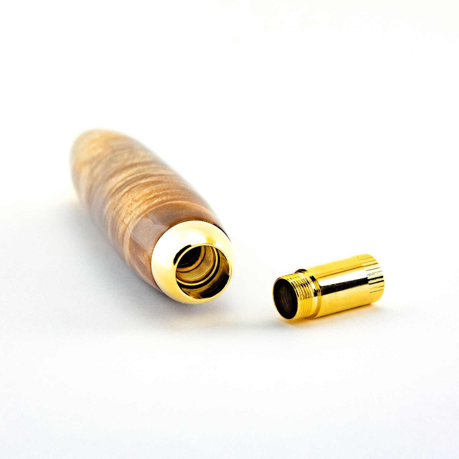 Artisan Handcrafted 5.6mm Lead Holder Clutch Artist Sketch Pencil Maple Wood