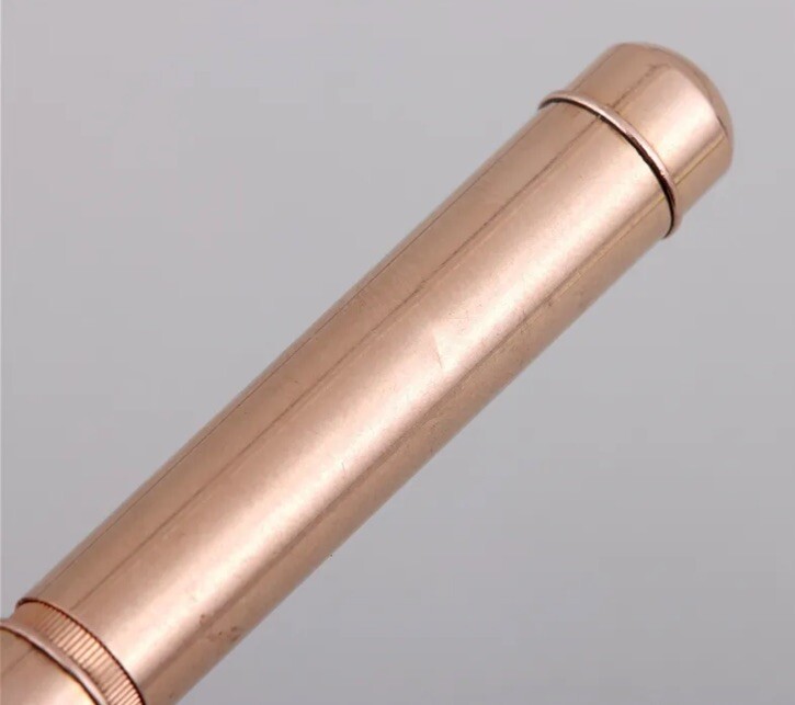 Antique Tiffany Co 14k Rose Gold Mechanical Pencil Retractable Pendant