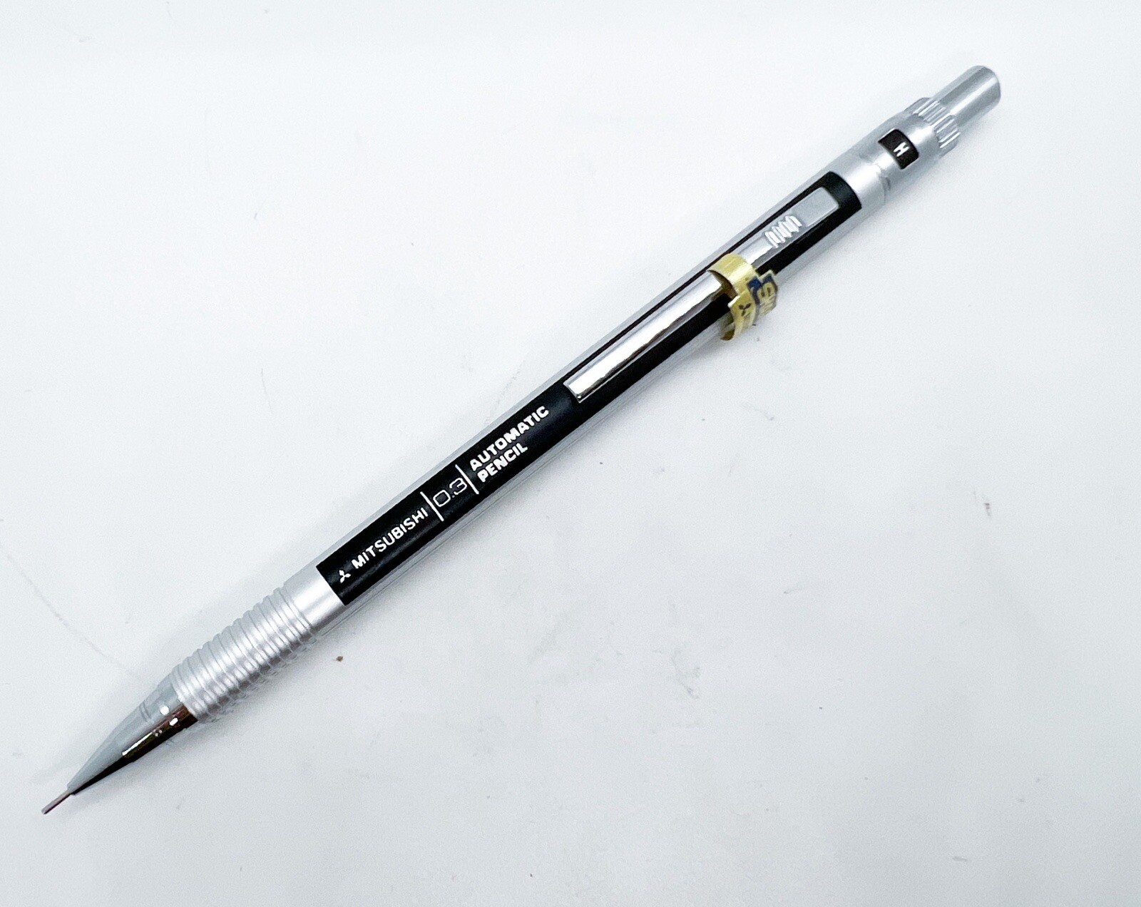 NOS Mitsubishi Automatic 0.3mm Mechanical Pencil Early Version Metal