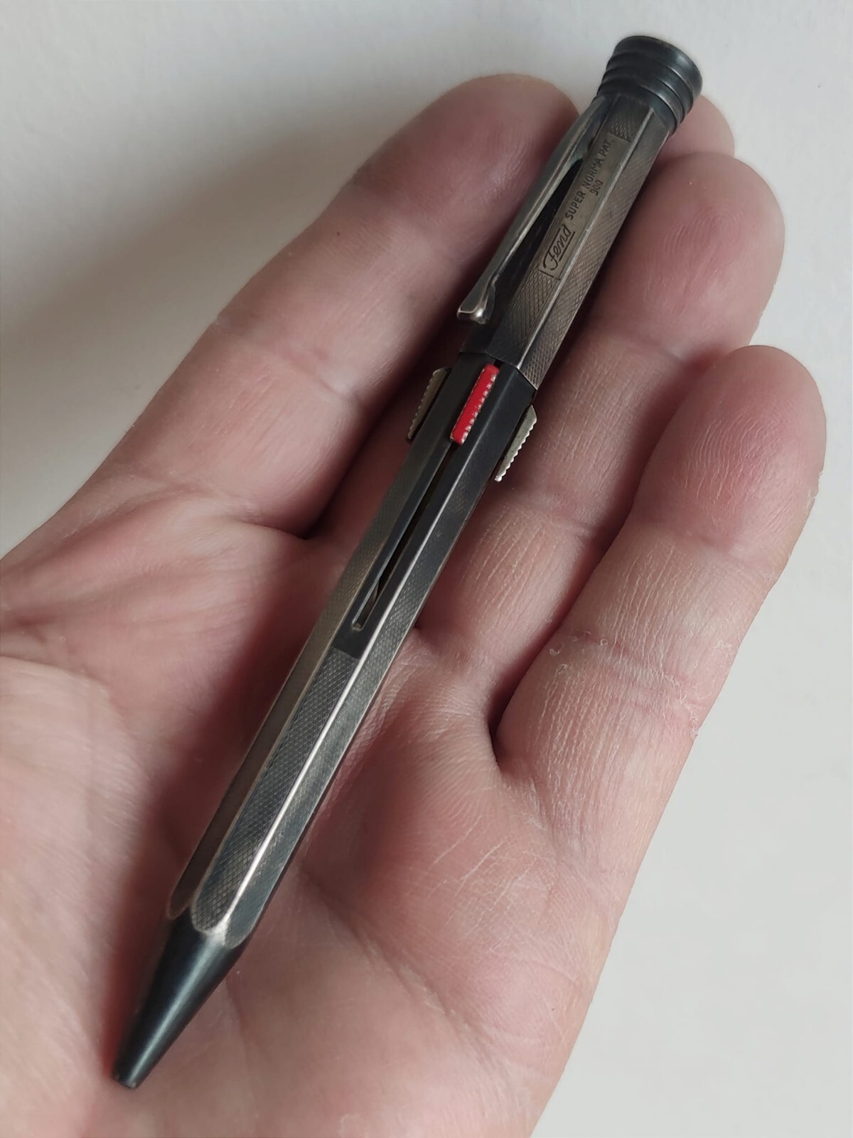 🔴FEND 4 Colors BAYER Super Norma Pat. 900 Silver Mechanical pencil 1930s🔴RR!