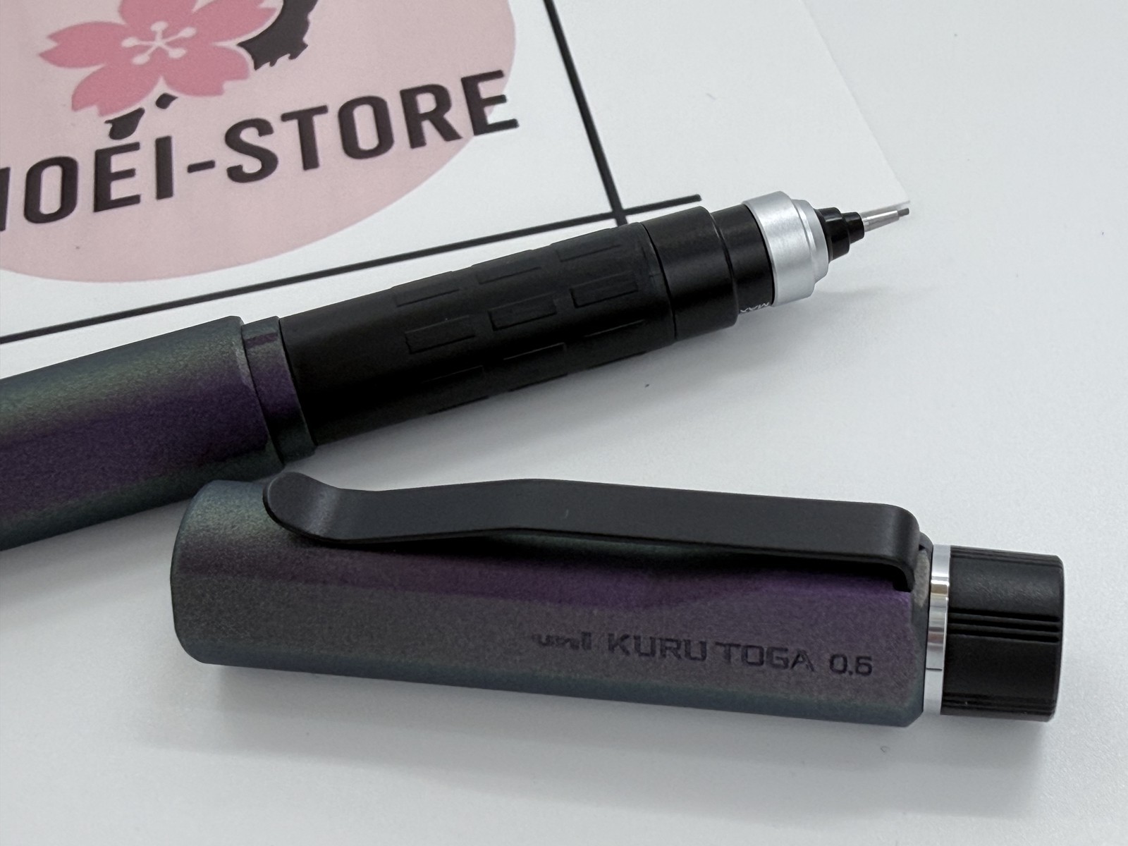 Uni Kuru Toga Dive 0.5mm Mechanical Pencil Aurora Purple Kurutoga Japan NEW