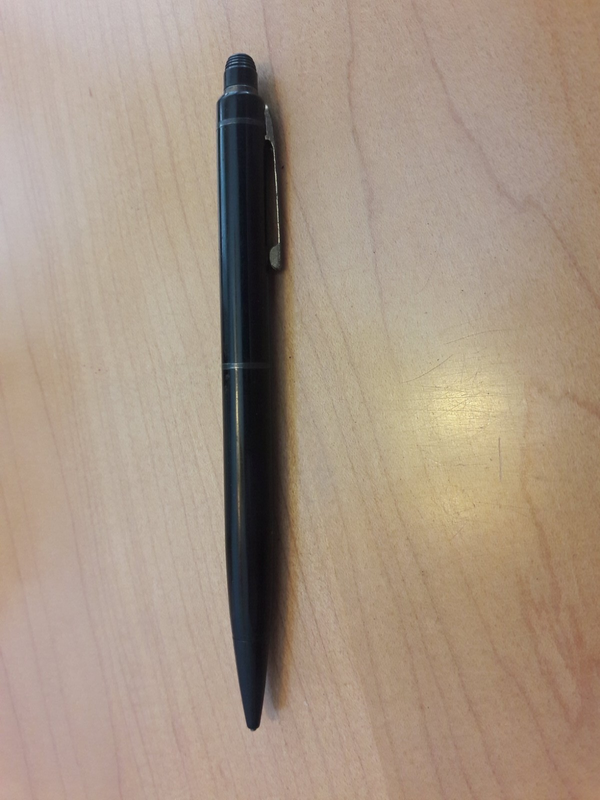 Vintage Eversharp Skyline Pencil 1.18mm Lead, Black Cluch Mechanical Pencil.