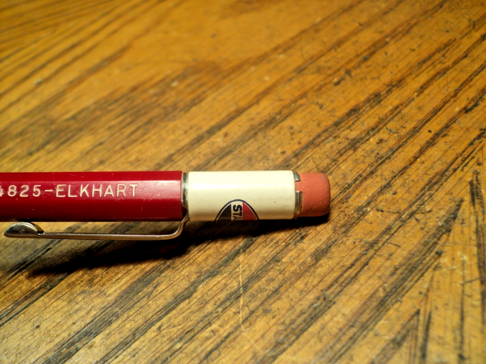 Vintage Durolite Mechanical Pencil Nusser Oil Co Standard Oil 5-5/8″ Long USA