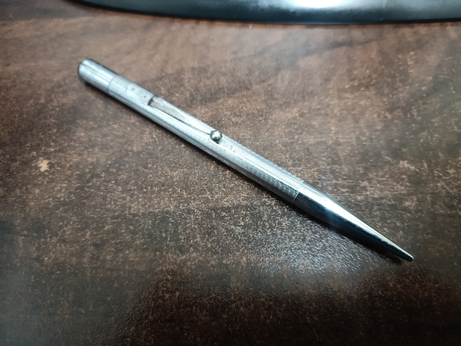 ANTIQUE SWAN MABIE TODD & CO. FINE POINT FYNE POYNT METAL PENCIL 1920’s RARE