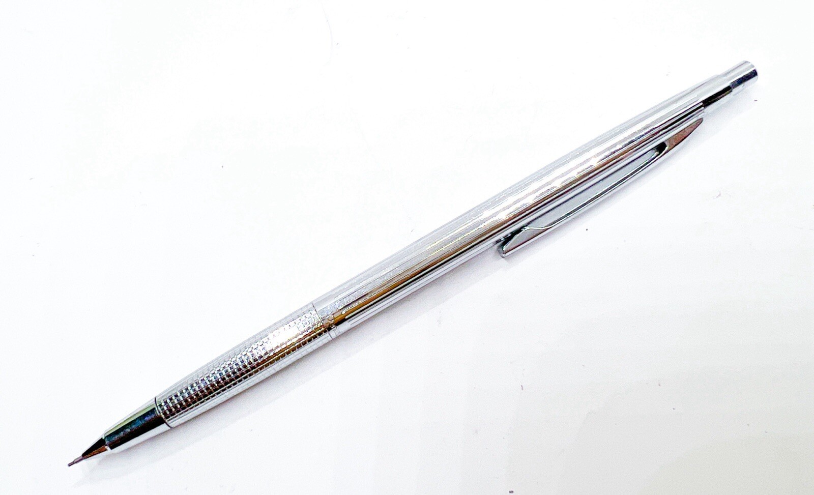 Vintage Pentel PS1045 Mechanical Pencil 0.5mm Slim Sliding Sleeve Japan
