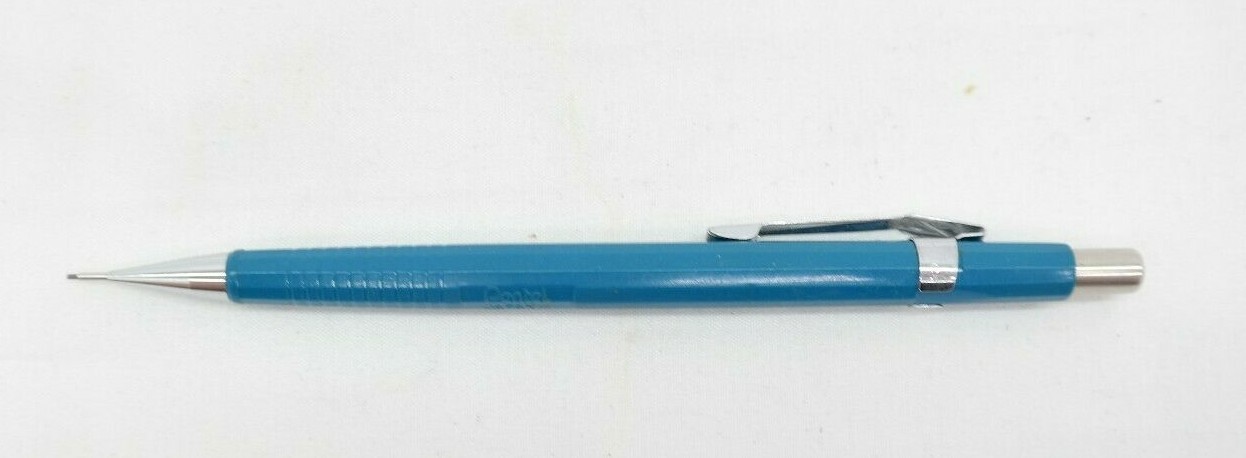 Pentel P207 Blue & Chrome 0.7mm Mechanical Pencil T5