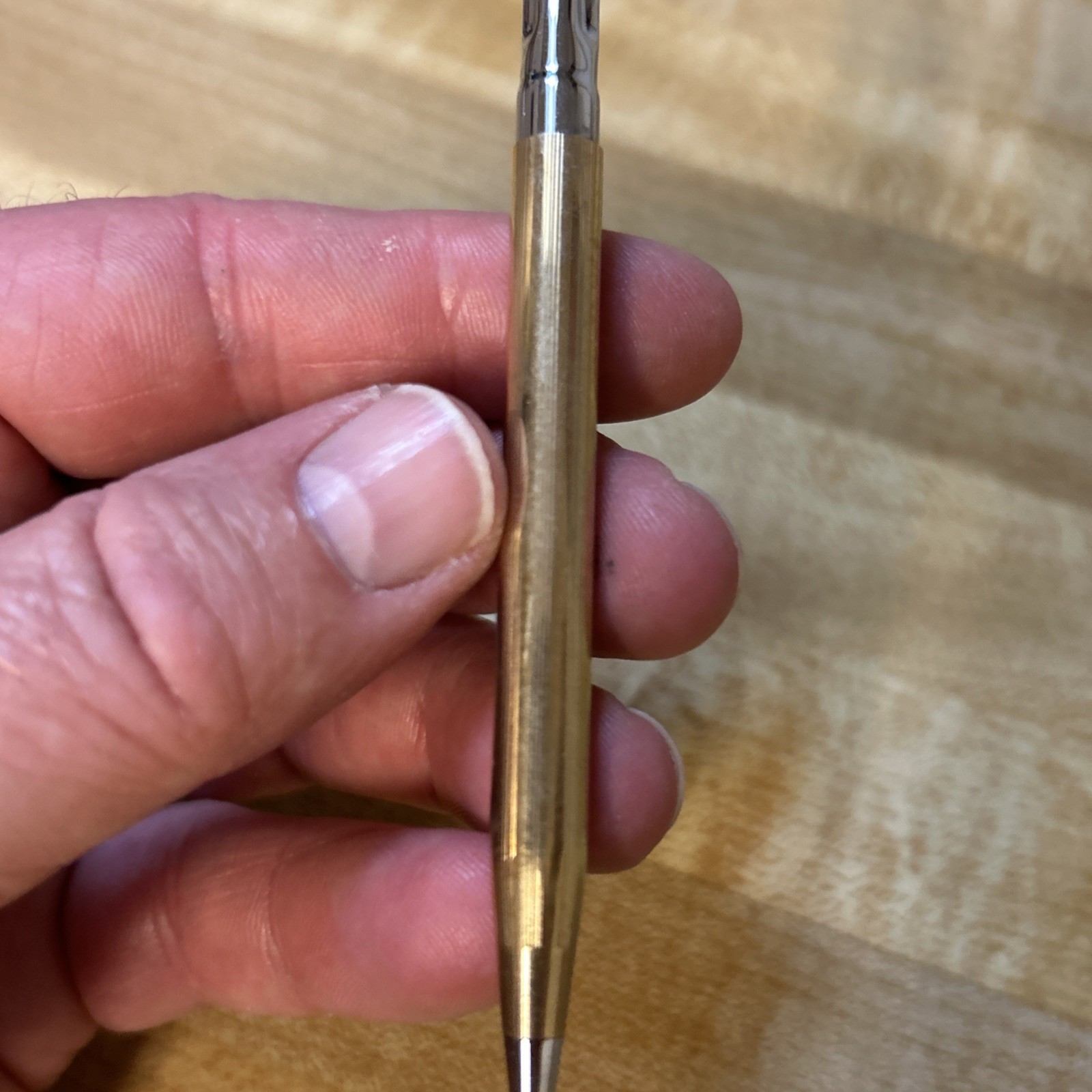VTG Cross 10k Gold Filled Mechanical Pencil Twist Electroplated Siemens Logo Wks