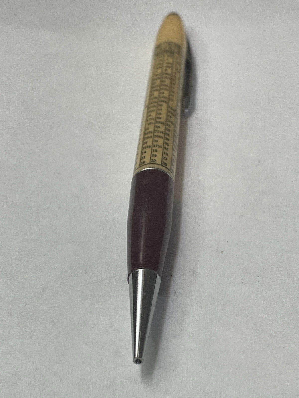 Vintage Ritepoint Salesman Sample Calendar or Chart Pencil