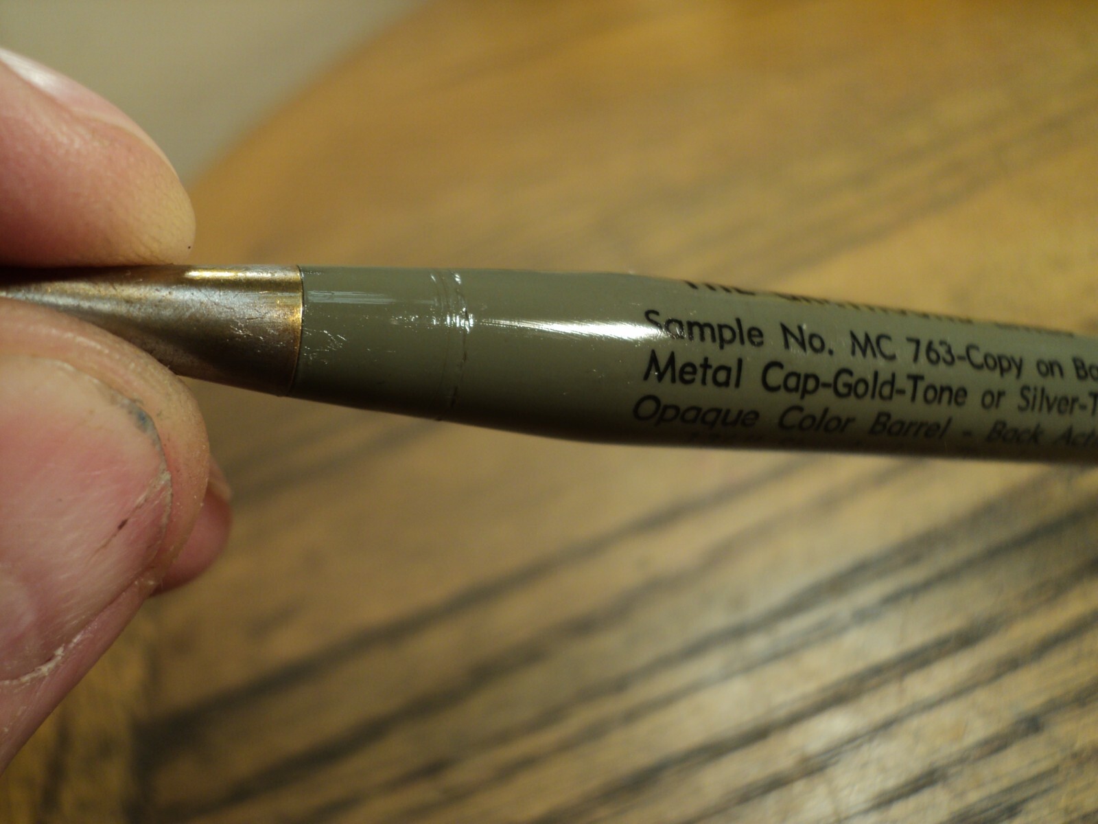 Vintage Vernon Mechanical Pencil Greyhound Lines 5-1/8″ Long Sample No. MC 763
