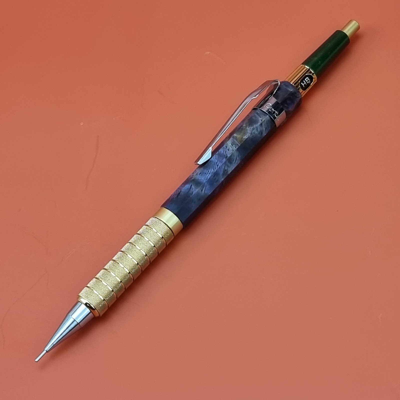 Hand Crafted Pentel PG5 Mechanical Pencil with Octagonal Maple Berl